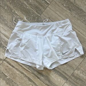 Nike Women's White Athletic Shorts size small